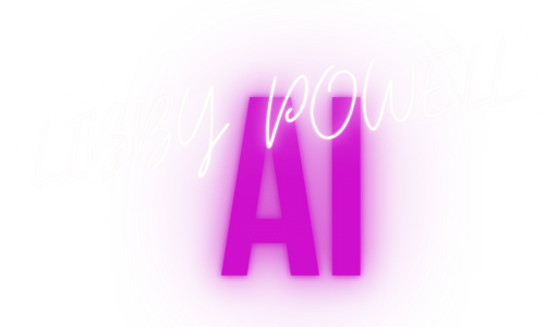 Logo for AI girlfriend Libby powell